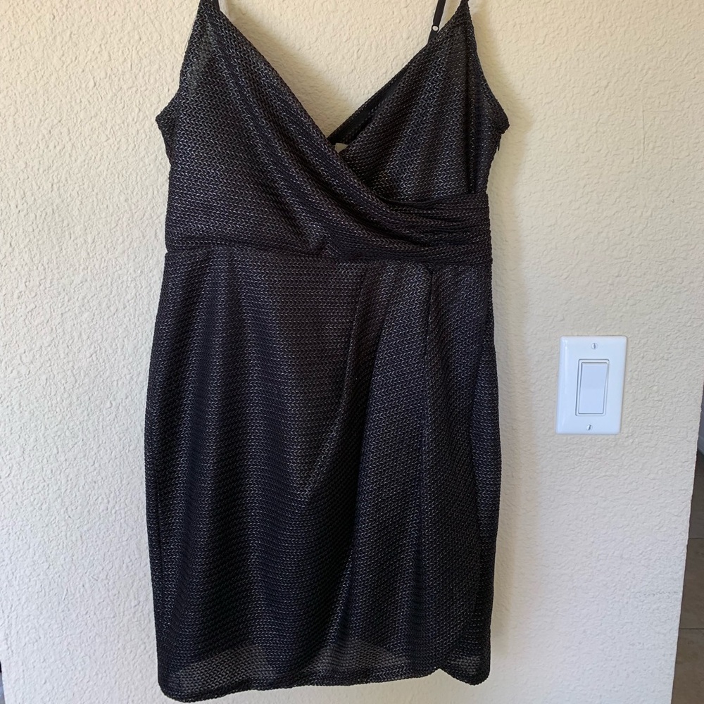 Urban Outfitters chainmail dress, black/silver